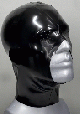 ラテックス製/全頭マスク■目元メッシュ・口元オープン