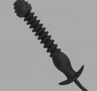 ポンプで膨らむ!アナルストレッチャー■ディルド