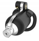 ステンレス製尿道プラグ付き■Resin/トゲ付き貞操帯■