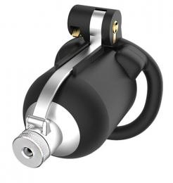 ステンレス製尿道プラグ付き■Resin/トゲ付き貞操帯■