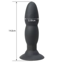 リモコンアナル・バイブレーター■USBチャージ■吸盤付