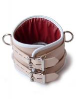 高級本皮製/拘束・矯正首輪■医療仕様