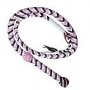 一本鞭/桃白黒コンビ■本革製