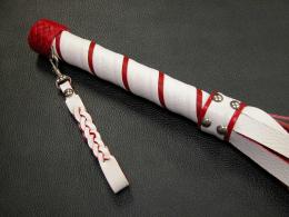 【限定】超高級本革製バラ鞭/赤