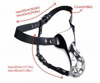 男性用■貞操帯・ケージ&ハーネスベルト