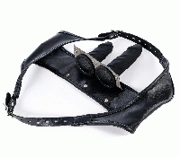 ディルド2本付き■ウエスト調節可能・女性用パンティ