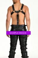 本革製■メンズ・ボディーハーネス■ショルダーガード