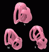 男性用貞操帯■Model-X■ミニロック(ケージ3種)