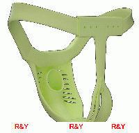 Resin/3D■男性用・カスタム貞操帯ベルト■インナーケージ