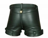 本革製/男性用貞操ショーツ■ウエスト&太ももロック