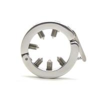 亀頭リング/調節可能なスパイク付き