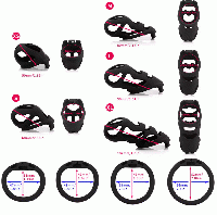 男性用貞操帯■3D貞操帯■ミニロック(ケージ5種/3色)