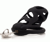 男性用貞操帯■3D貞操帯■ミニロック(ケージ5種/3色)