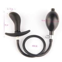 ポンプで膨らむ!シリコン製◇インフレータブル・前立腺プラグ