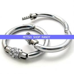 ステンレス製・手枷or足枷 /数字ロックタイプ
