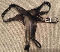 本皮製/クロッチレス・ベルトパンティ