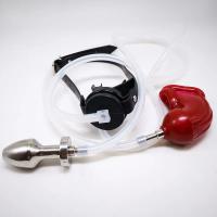 シリコン製・男性用貞操帯&アナルプラグ付きマウスギャグ