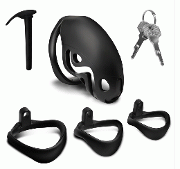 男性用貞操帯■Captor■尿道プラグ付き