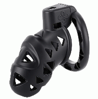 男性用/尿道プラグ付き貞操帯+アナルプラグ■ハーネスセット