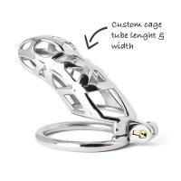 ステンレス製/男性用貞操帯■カスタムメイド