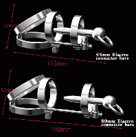 3+1リング付き尿道プラグ貞操帯■ノーマルorPA