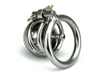 尿道プラグ付き貞操帯(スーパーショートケージ)