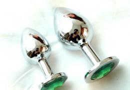 ステンレス・アナルプラグ/ジュエリー