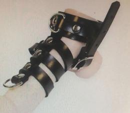 ラバーベルト■コックケージ貞操帯/リングタイプ