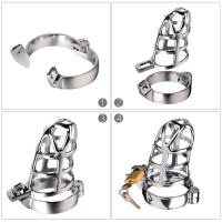 ステンレス製/貞操帯・ケージタイプ