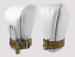本皮製/拘束ミトン■医療仕様