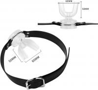 シリコン製/舌固定!マウスギャグ■透明タイプ