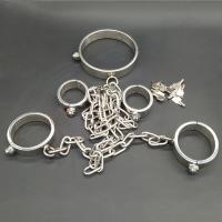 ステンレス製/首輪&手枷&足枷/ヘビー■NK