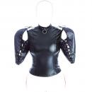 ストレイトジャケット(拘束衣)/アームバインダー(レースアップ)■合皮