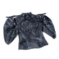 ストレイトジャケット(拘束衣)/アームバインダー(レースアップ)■合皮