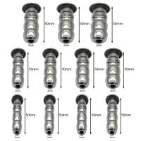 ステンレス製尿道プラグ/バンプ■8mm-18mm
