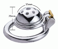 ステンレス製男性用貞操帯■リング2種■尿道プラグ/トゲリング