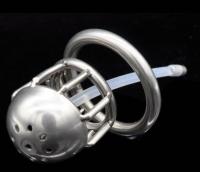 シリコンプラグ付き貞操帯(ショートケージ)■NK