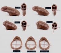 男性用貞操帯■スーパーリアル■4種