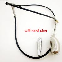 男性用/貞操帯シンプルベルト・ハーネス+プラグ