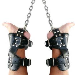 サスペンション/アンクル・ブーツカフ(足枷)■本革製