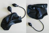 ラバー/ラテックス製・マスク■ポンプギャグ付き