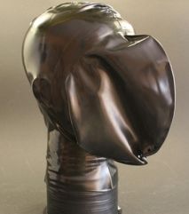 ラバー/ラテックス★ブレスバッグ(ジッパーなし)マスク