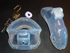 シリコン製・貞操帯/Dickcage