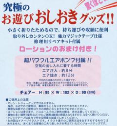 空気式!お仕置きチェアー