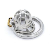 ステンレス製/貞操帯(+トゲリング・尿道プラグ)■XSケージ■NK