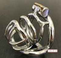 ステンレス製/陰嚢ホールリング・貞操帯■NK(3種)