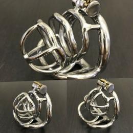 ステンレス製/陰嚢ホールリング・貞操帯■NK(3種)