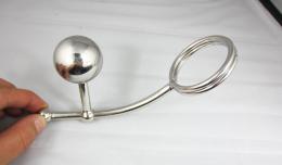 男性用■スライド式/コックリング&アナルプラグ