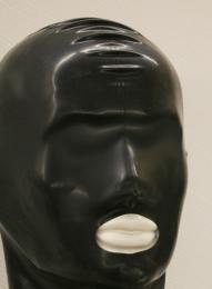 ラバー・ラテックス/お好みマスク■ジッパーつき/全三色