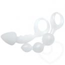 メディカルシリコン製/2つのアナルプラグセット